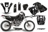Yamaha WR400 Dirt Bike Graphic Kit - 1998-2002 Reaper Black