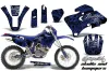 Yamaha WR426F Dirt Bike Graphic Kit - 1998-1999 Skulls and Hammers Blue