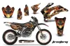 Yamaha WR450F Dirt Bike Custom Graphic Kit - 2007-2011
