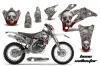 Yamaha WR450F Dirt Bike Graphic Kit - 2007-2011 Bone Collector White