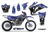 Yamaha WR450F Dirt Bike Graphic Kit - 2007-2011 Reaper Blue