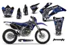 Yamaha WR450F Dirt Bike Graphic Kit - 2007-2011 Toxicity Blue
