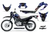 Yamaha XT250X Dirt Bike Graphic Kit - 2006-2018 Mad Hatter Blue