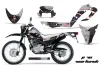 Yamaha XT250X Dirt Bike Graphic Kit - 2006-2018 P40 Warhawk Black