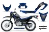 Yamaha XT250X Dirt Bike Graphic Kit - 2006-2018 Widow Maker Blue