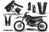 Yamaha YZ125 2 Stroke Dirt Bike Graphic Kit - 1993-1995 Contender Black