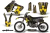 Yamaha YZ125 2 Stroke Dirt Bike Graphic Kit - 1993-1995 Meltdown Yellow