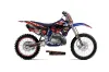 Yamaha YZ125 2 Stroke Dirt Bike Graphic Kit - 1996-2001 Mad Hatter Red