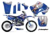 Yamaha YZ125 2 Stroke Dirt Bike Graphic Kit - 1996-2001 T Bomber Blue