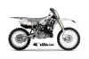 Yamaha YZ125 2 Stroke Dirt Bike Graphic Kit - 2002-2014 Reaper White