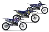 Yamaha YZ125 Dirt Bike Custom Graphic Kit - 2002-2014