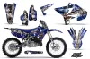 Yamaha YZ125 Dirt Bike Graphic Kit - 2002-2014 Mad Hatter Blue