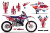 Yamaha YZ125 Dirt Bike Graphic Kit - 2002-2014 Union Jack