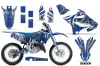 Yamaha YZ125 Dirt Bike Graphic Kit - 2015-2021 Deaden Blue