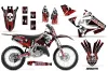 Yamaha YZ125 Dirt Bike Graphic Kit - 2015-2021 Rebirth Red