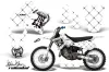 Yamaha YZ250 2 Stroke Dirt Bike Custom Graphic Kit - 1993-1995