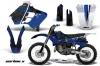 Yamaha YZ250 2 Stroke Dirt Bike Graphic Kit - 1993-1995 Carbon X Blue