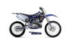 Yamaha YZ250 2 Stroke Dirt Bike Graphic Kit - 1996-2001 Mad Hatter Blue