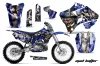 Yamaha YZ250 2 Stroke Dirt Bike Graphic Kit - 1996-2001 Mad Hatter Silver