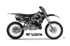 Yamaha YZ250 2 Stroke Dirt Bike Graphic Kit - 2002-2014 Silver Star - Silverhaze White