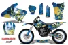 Yamaha YZ250 4 Stroke Dirt Bike Custom Graphic Kit - 1989-2002