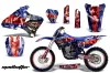 Yamaha YZ250 4 Stroke Dirt Bike Custom Graphic Kit - 1989-2002