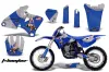 Yamaha YZ250 4 Stroke Dirt Bike Graphic Kit - 1998-2002 T Bomber Blue