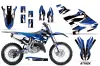 Yamaha YZ250 Dirt Bike Graphic Kit - 2015-2021 Attack Blue