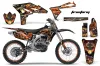 Yamaha YZ250 F 4 Stroke Dirt Bike Custom Graphic Kit - 2010-2013