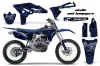 Yamaha YZ250 F 4 Stroke Dirt Bike Custom Graphic Kit - 2010-2013