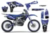 Yamaha YZ250 F 4 Stroke Dirt Bike Custom Graphic Kit - 2010-2013