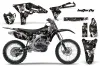 Yamaha YZ250 F 4 Stroke Dirt Bike Graphic Kit - 2010-2013 Butterfy Black