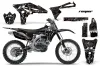 Yamaha YZ250 F 4 Stroke Dirt Bike Graphic Kit - 2010-2013 Reaper Black