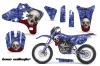 Yamaha YZ250 F Dirt Bike Graphic Kit - 2003-2005 Bone Collector Blue