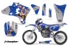 Yamaha YZ250 F Dirt Bike Graphic Kit - 2003-2005 T Bomber Blue