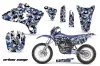 Yamaha YZ250 F Dirt Bike Graphic Kit - 2003-2005 Urban Camo Blue