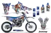 Yamaha YZ250 F Dirt Bike Graphic Kit - 2014-2018 Tsunami Blue