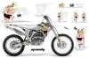 Yamaha YZ250F / YZ450F Dirt Bike Custom Graphic Kit - 2006-2009