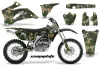 Yamaha YZ250F / YZ450F Dirt Bike Graphic Kit - 2006-2009 Camoplate Green