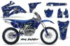 Yamaha YZ250F / YZ450F Dirt Bike Graphic Kit - 2006-2009 Dog Fighter Blue