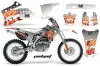 Yamaha YZ250F / YZ450F Dirt Bike Graphic Kit - 2006-2009 Jackpot White