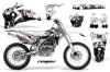 Yamaha YZ250F / YZ450F Dirt Bike Graphic Kit - 2006-2009 Reaper White