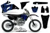 Yamaha YZ250F / YZ450F Dirt Bike Graphic Kit - 2006-2009 Silver Star - Reloaded Blue