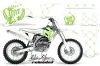 Yamaha YZ250F / YZ450F Dirt Bike Graphic Kit - 2006-2009 Silver Star - Reloaded Green