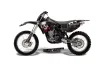Yamaha YZ400 4 Stroke Dirt Bike Graphic Kit - 1998-2002 Bone Collector Black