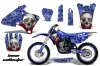 Yamaha YZ426 F 4 Stroke Dirt Bike Graphic Kit - 1998-2002 Bone Collector Blue