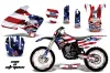 Yamaha YZ426 F 4 Stroke Dirt Bike Graphic Kit - 1998-2002 Sin and Stripes