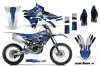 Yamaha YZ450 F Dirt Bike Graphic Kit - 2014-2017 Carbon X Blue