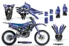 Yamaha YZ450 F Dirt Bike Graphic Kit - 2014-2017 Reaper Blue