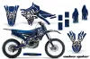 Yamaha YZ450 F Dirt Bike Graphic Kit - 2014-2017 Widow Maker Blue